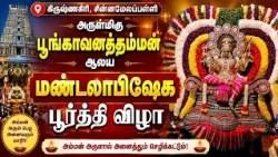 கிருஷ்ணகிரி, சின்னமேலுப்பள்ளி அருள்மிகு பூங்காவனத்தம்மன் ஆலய மண்டலாபிஷேக பூர்த்தி விழா | Bhakthi