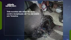 Three scrap yards targeted in crackdown on copper wire fencing in Teresina
