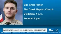 Sgt. Chris Fisher to be laid to rest Tuesday