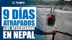 Two workers rescued in Nepal after being trapped for nine days | EL TIEMPO