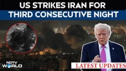 US Iran Strikes | US Complete New Strikes On Iranian Military Targets, IRGC Retaliates