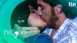 Lucrecia and Julián kiss | Mi Pecado Episode 15 (Part 3) | tlnovelas