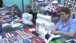 Southern Nevada volunteers stitch handmade quilts for veterans and service members