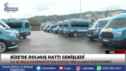 Minibus Route Expanded in Rize: Transportation to Southern Neighborhoods Becomes Easier.