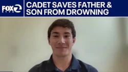 Cal Poly Senior caded saves father and son from drowning | KTVU