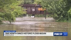 One month since Indiana's historic flooding