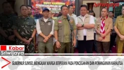 South Sumatra Governor Urges Residents to Take Part in Forest and Land Fire Prevention and Response