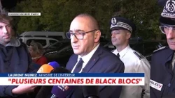 Laurent Nuñez: "At this stage, we regret to report about 50 injured among law enforcement officers"