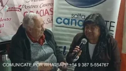 Palabras emotivas de la directora Estela Guaimas en Campo Quijano a todo Folklor