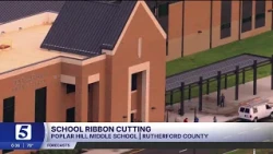 New $59.9M middle school opens in Rutherford County