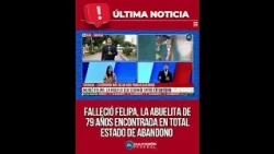 📍 TARTAGAL | MURIÓ LA ABUELITA QUE HABÍA SIDO ENCONTRADA EN EXTREMA VULNERABILIDAD