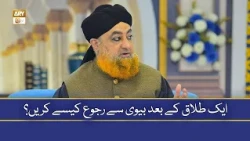 Ek Talaq Ke Baad Biwi Se Ruju Kaise Karein? - Mufti Muhammad Akmal