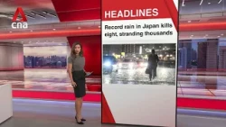 Record rainfall leaves eight dead, thousands stranded in Japan | East Asia Tonight (Aug 14)