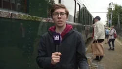 Un train historique de la SNCB à visiter ce week-end en gare de Schaerbeek