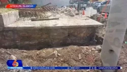 Reconstruyen cerco de Iglesia Católica tras derrumbarse por caída de árbol