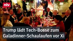 Clear message: CEOs of Apple, Nvidia, Tesla and Co. sit with Xi at the presidential table | ntv