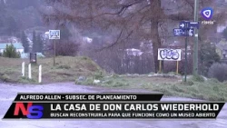 Plans to restore the Carlos Wiederhold house