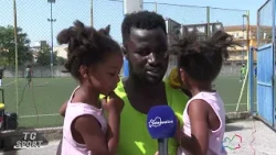 Africa Cup Tournament, interview with Keba