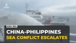 China and Philippines coast guard clash: Ships collide, water cannon fired in south China sea