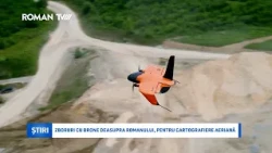 Zboruri cu drone deasupra Romanului, pentru cartografiere aeriană