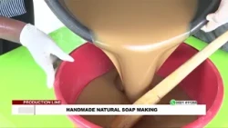 HANDMADE NATURAL SOAP MAKING