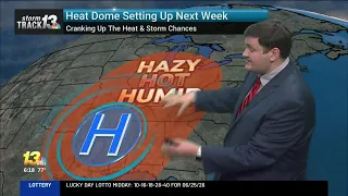 Heat wave on the way next week
