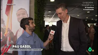 Pau Gasol desvela a Isma Juárez si le han propuesto ser ministro de Deportes - El Intermedio