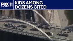 Minibike takeover on Sixth Street ends with 70+ citations | FOX 11 LA