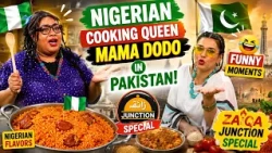 Nigerian Cooking Queen Mama Dodo in Pakistan! | Funny Moments | Zaiqa Junction Special | Kay2TV