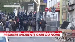 Protests: First incidents at Gare du Nord (Paris)