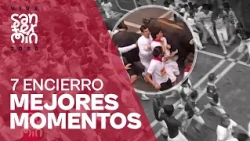MEJORES MOMENTOS del SÉPTIMO ENCIERRO de San Fermín 2026 | Toros de Miura
