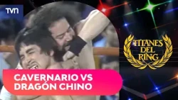 Pelearon hasta fuera del ring: Violento debut de Cavernario contra Dragón Chino | Titanes del Ring