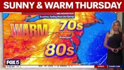 DC weather: Sunny, warm Thursday with highs in the 80s