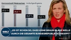 LOCAL ELECTION IN LOWER SAXONY: "No brown-blue wave" – Siemtje Möller on AfD gains