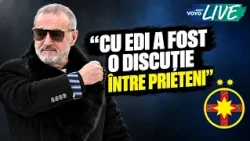 Gigi Becali, on VOYO Sport Live: "We got Romania's best player for free!"
