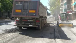 Obres Avda Barcelona sense sentit sud