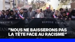 Racist attack in Trappes: the silent march in Aubervilliers in tribute to Pengo Bossio Wangi