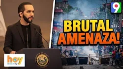"What's coming will be worse": Bukele's brutal threat to Haitian gangs | Hoy Mismo