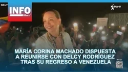María Corina Machado willing to meet with Delcy Rodríguez after returning to Venezuela