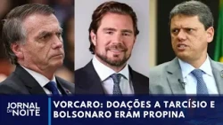 Vorcaro says donations to Tarcísio and Bolsonaro were bribes | Jornal da Noite