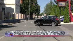 02 TRAFFIC FLOW CHANGES ON PINTEA VITEAZU STREET IN SIGHETU MARMATIEI, STARTING SEPTEMBER 1ST