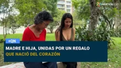 Mother and daughter, united by a gift born from the heart