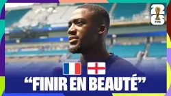 "THANKING the COACH on the PITCH" - IBRAHIMA KONATÉ before FRANCE - ENGLAND