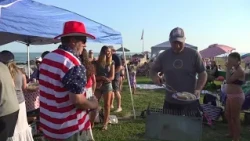 Dozens gather in Madison for Independence Day fireworks despite extreme heat