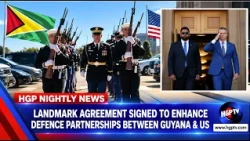 Landmark Agreement Signed To Enhance Defence Partnerships Between Guyana & USA