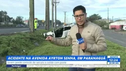 ACCIDENT ON AYRTON SENNA AVENUE IN PARANAGUÁ