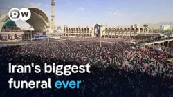 What does Tehran want Washington to see at Khamenei's huge funeral? | DW News