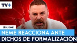 José Antonio Neme's harsh rebuke of the media