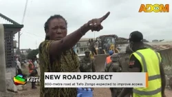 New Road Project: 800-meter road at Tafo Zongo is expected to improve access - Evening News