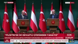 President Erdoğan held a joint press conference with Austrian Chancellor Stoker